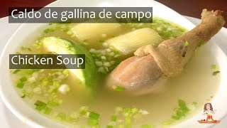 Caldo de gallina criolla  chicken soup [upl. by Wende493]