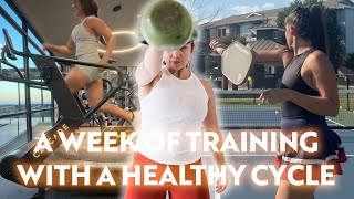 A Week of Training After HA Recovery  Hypothalamic Amenorrhea  Life After HA [upl. by Ennej]