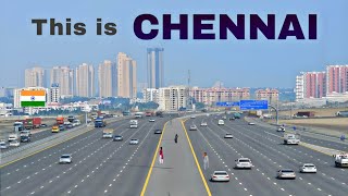 Chennai City  capital of Tamil Nadu  आइये घुमे चेन्नई 🌴🇮🇳 [upl. by Icul]