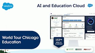 Leveraging AI and Data Across the Entire Learner Experience  World Tour Chicago  Salesforce [upl. by Sueaddaht]