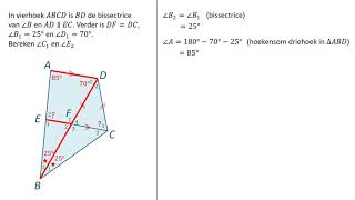 Hoeken berekenen in figuren met evenwijdige lijnen en driehoeken [upl. by Cataldo403]