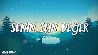 Koray Avcı  Senin İçin Değer  Şarkı sözü  Lyrics [upl. by Niran195]