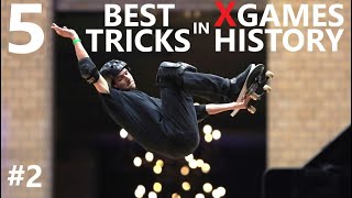 5 of the BEST TRICKS in X Games History  Episode 2 [upl. by Aleka]