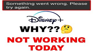 Disney Hotstar Something Went Wrong Problem amp Not Working  Disney Server Down Today [upl. by Sone]