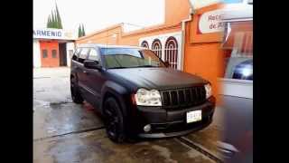 Pintura Negro Mate JEEP SRT8 quotCENTRO ARMENIO 42quot [upl. by Karin519]