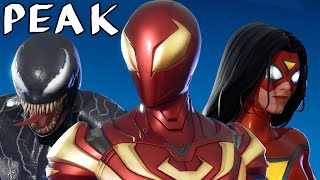 Reviewing new SPIDERMAN FORTNITE Skins [upl. by Frohman]