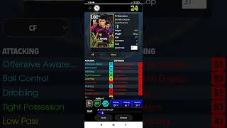 How to training J Saviola efootballmobile24 efootball saviola [upl. by Kcirdle]