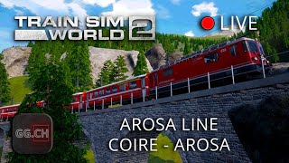 Ge 44 II TutorialArosa LineTrain Sim World 2 [upl. by Naig737]