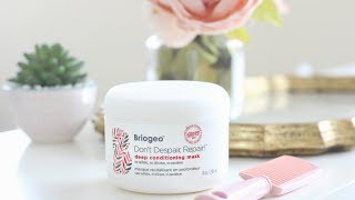 Briogeo Dont Despair Repair deep conditioning hair mask Review [upl. by Angy]