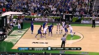 1 Kentucky vs 2 Kansas  422012  NCAA Mens Basketball National Championship Final [upl. by Ananna]