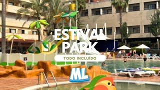 Hotel ESTIVAL PARK TODO INCLUIDO La Pineda  Tarragona 2023 [upl. by Nanine]