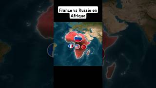 France vs Russie en Afrique russie afrique géographie france [upl. by Lrem674]