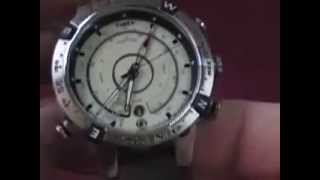 Timex EInstruments Time Temp Tide Compass Watch [upl. by Enilegna]