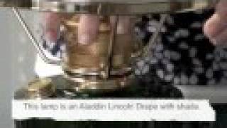 How to Assemble and Light an Aladdin Oil Lamp [upl. by Fayre]