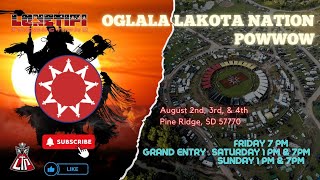 Oglala Lakota Nation Fair 2024 Powwow  Fancy Friday [upl. by Kathryne]