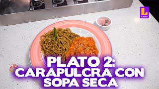 El Gran Chef Famosos PROGRAMA 28 de febrero  Plato dos Carapulcra con sopa seca  LATINA EN VIVO [upl. by Lorie]