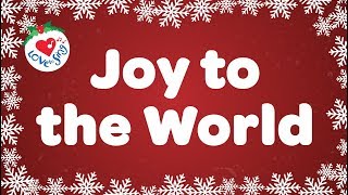 Joy to the World with Lyrics  Christmas Carol amp Song [upl. by Jon563]