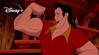 Gaston  Beauty And The Beast Lyric Video  DISNEY SINGALONGS [upl. by Eiramoj]