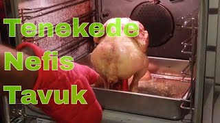 Tenekede NefisTavuk beer can chicken tavuk tarifi nasıl yapılır fırında tavuk [upl. by Lierbag832]