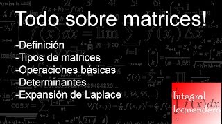 Todo sobre matrices Guía completa [upl. by Arvind]