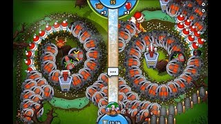 Bloons TD Battles 2018 PL odc104 Randomowa BANANZA [upl. by Melva]