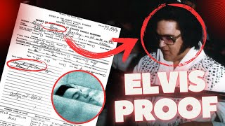 PROOF Elvis Presley Wrote His Own Death Certificate [upl. by Wylen]