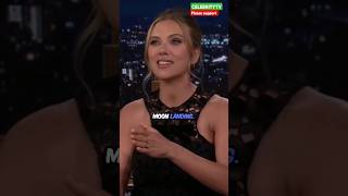 Scarlett Johansson talks about her movie quotFly Me To The Moonquot flymetothemoon jimmyfallon [upl. by Lally]