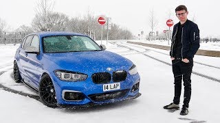 BMW M140i ROADTRIP  Driving 1000km in the SNOW [upl. by Suivatco]