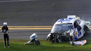 Worst Crash of each Daytona Speedweeks 20002023 [upl. by Ludwog394]