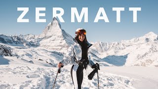 Zermatt Switzerland VLOG  Skiing amp Luxury Hotels [upl. by Aihseyn]