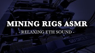 Mining Rigs ASMR  Ethereum Sound  ETH Computer Fan Noise  Crypto Relaxing Computer Sounds [upl. by Morrell586]