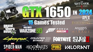 GTX 1650 Gaming Test in 2024  is it still a budget beast [upl. by Nadabb]