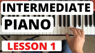 Intermediate Piano Course Lesson 1  Scale Revision and a Piece [upl. by Yennep]