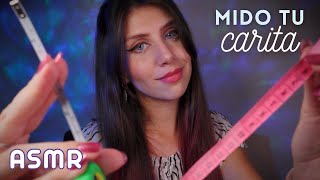 ASMR • Te Mido TU CARITA  Tomo tus MEDIDAS Roleplay [upl. by Akkahs912]