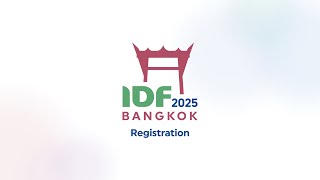 IDF World Diabetes Congress 2025  Registration [upl. by Rollo12]