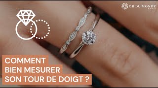 Comment connaitre sa taille de bague FR [upl. by Buine]