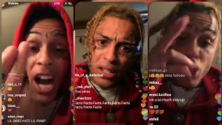 Lil Skies goes completely off on fans wishing him dead instead of xxxtentacion  what happened [upl. by Ahselat]