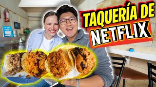 ASÍ SE COME en FAMOSA TAQUERÍA que salió en NETFLIX [upl. by Forkey]