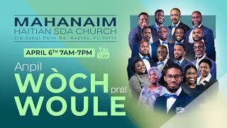 Ouverture du Sabbat  4524  Mahanaim Haitian SDA Church Live [upl. by Ahsatin]