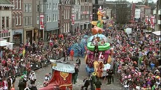 Carnavalsoptocht Roosendaal 2016 [upl. by Ahsier]