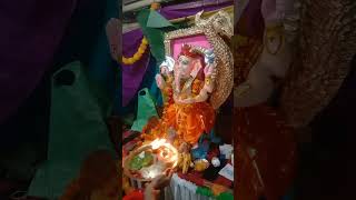 Deva Shree Ganesha Deva Ganpati Bappa moryaGanpatishortsviral bhakti 🙏 [upl. by Mercie]