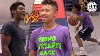 Julian Newman Goes OFF In INTENSE Game of 1V1s [upl. by Esilehc]