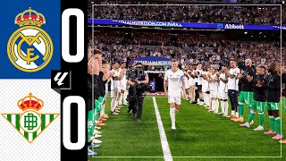 Real Madrid 00 Real Betis  Highlights  LaLiga 202324 [upl. by Monsour]