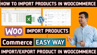 How to Upload Bulk products on Woocommerce  How To ExportImport Products In WooCommerce [upl. by Ittak]