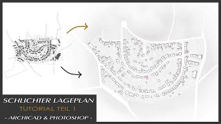 Schnell großen Lageplan in ArchiCAD erstellen ausführliche TutorialSerie Teil 1 [upl. by Ahsillek]