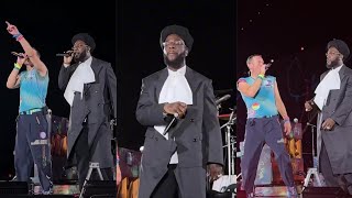 Burna Boy And Coldplay Little Simz Tini and Elyanna Perform We Pray For The First Time 🇨🇮 [upl. by Davis]