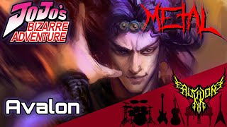 JoJos Bizarre Adventure  Avalon 【Intense Symphonic Metal Cover】 [upl. by Nauqal]