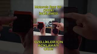 Motorola Razr 50 Katlanabilir Telefon İncelemesi 📱 [upl. by Clellan]