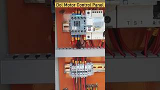 Dol Motor Control Panel Wiring electrical dol panelwiring ytshort test technicalexpertafroz [upl. by Gairc]