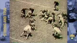 125 Years of Notre Dame Football [upl. by Arreik63]